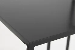 Table A Cafe^Flamant Isaac, Support, Metal, Noir, H 75 Cm