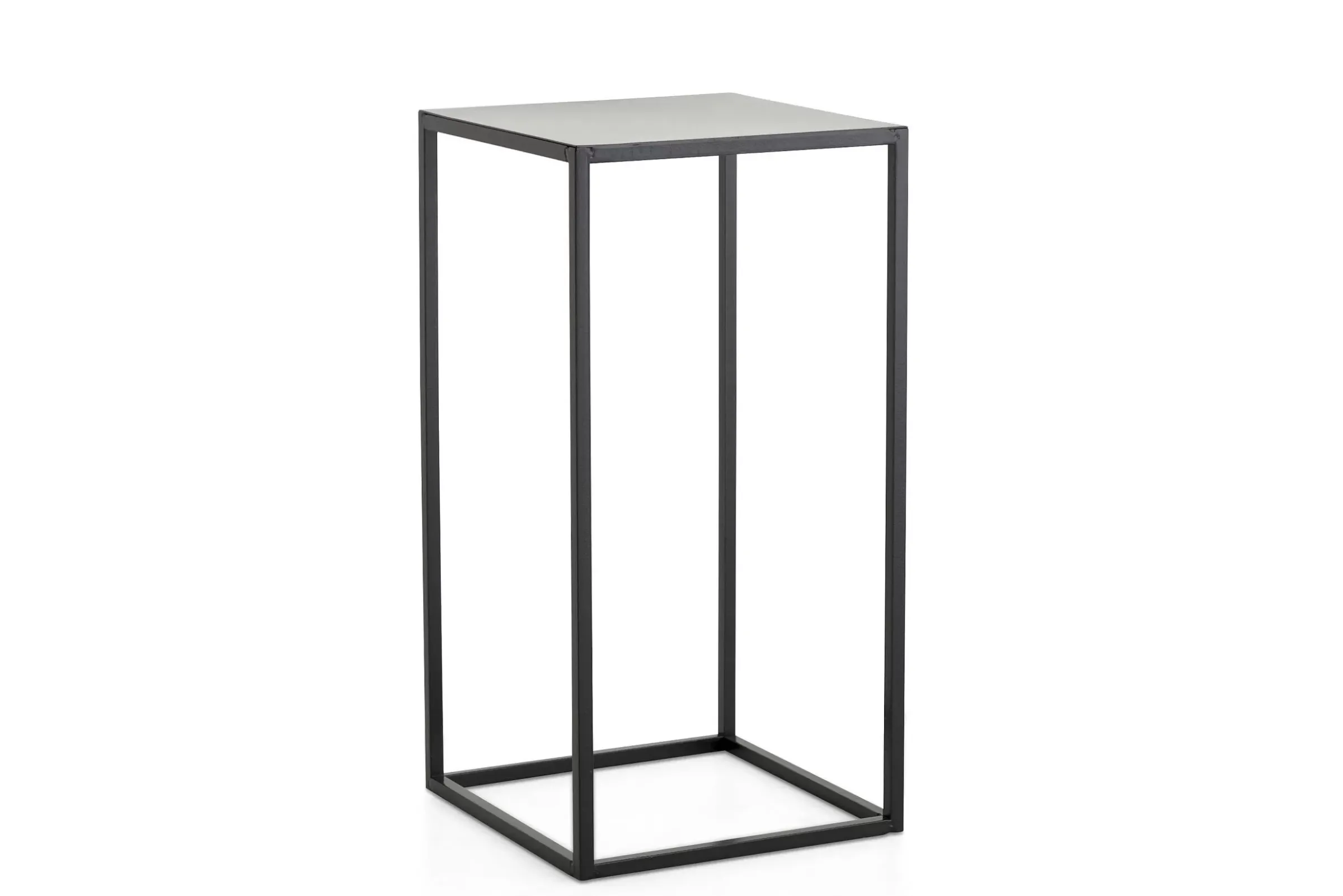 Table A Cafe^Flamant Isaac, Support, Metal, Noir, H 55 Cm