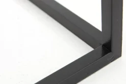 Table A Cafe^Flamant Isaac, Support, Metal, Noir, H 55 Cm
