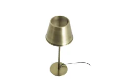 Eclairage^Flamant Itai, Lampe De Table Avec Abat-Jour, Laiton