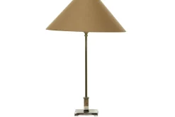 Eclairage^Flamant James, Lampe De Table, Laiton, Nickel