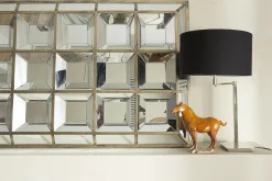 Décoration^Flamant Javier, Miroir, Accent, Bordure Or