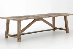 Tables A Manger^Flamant Jeffrey, Table A Manger, Vieux Chene, 300 Cm