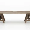 Table A Cafe^Flamant Jeffrey, Table Basse, Vieux Chene