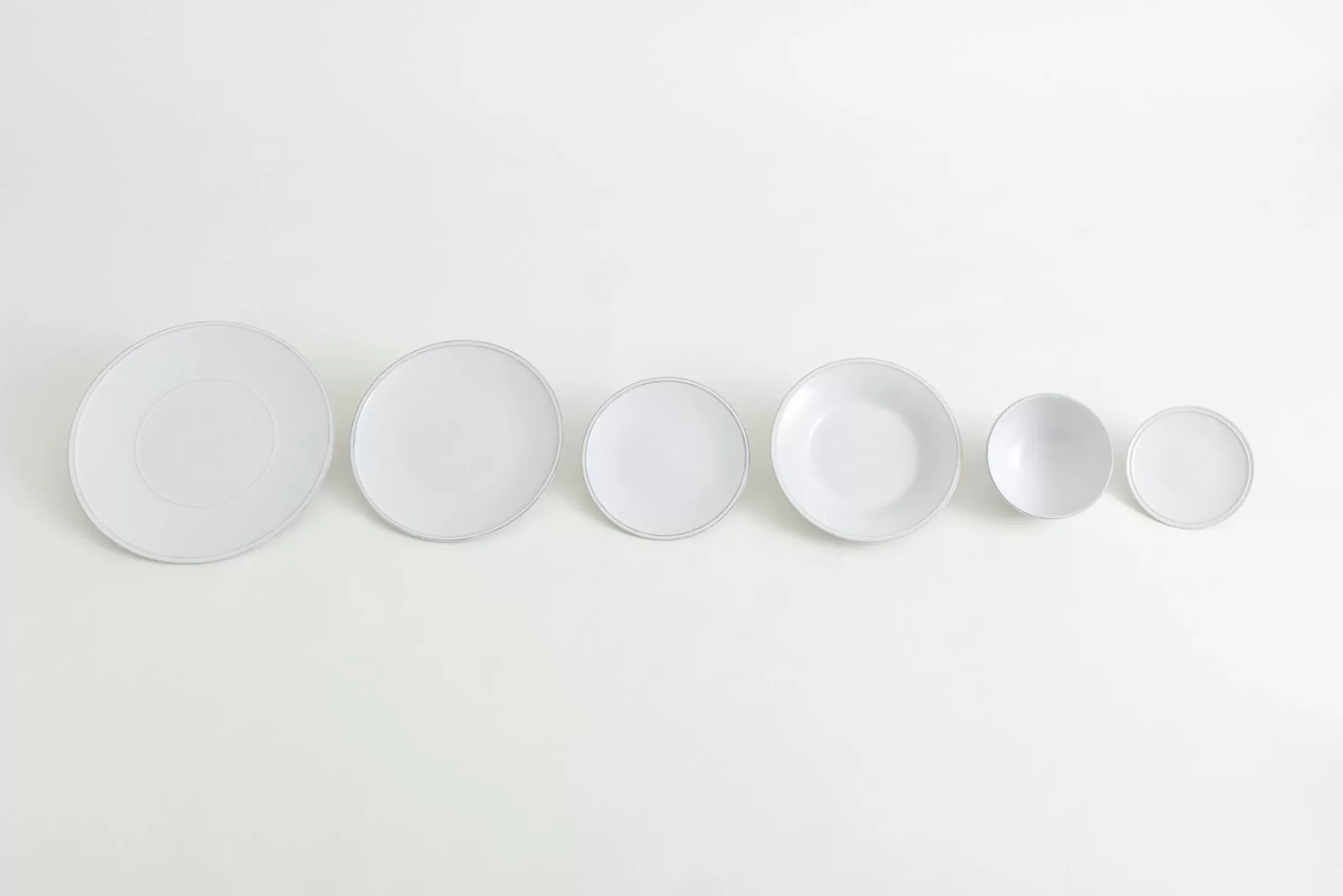Assiettes, Plats Et Bols^Flamant Jille, Assiette A Salade, Ceramique, Blanc