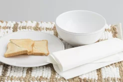 Assiettes, Plats Et Bols^Flamant Jille, Assiette A Salade, Ceramique, Blanc