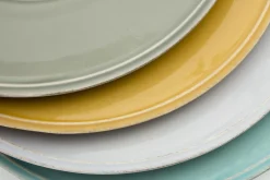Assiettes, Plats Et Bols^Flamant Jille, Assiette, Ceramique, Ocre, 34Cm