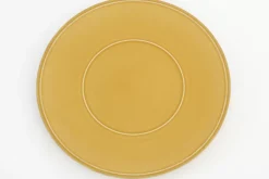 Assiettes, Plats Et Bols^Flamant Jille, Assiette, Ceramique, Ocre, 34Cm