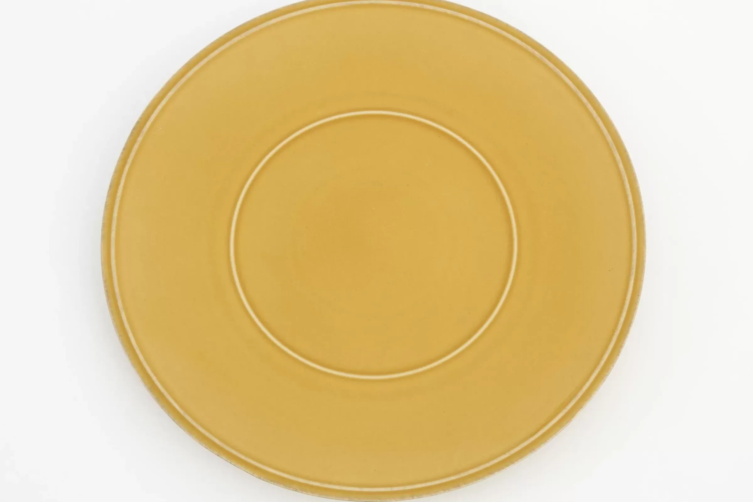 Assiettes, Plats Et Bols^Flamant Jille, Assiette, Ceramique, Ocre, 34Cm