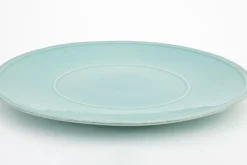 Assiettes, Plats Et Bols^Flamant Jille, Assiette, Ceramique, Bleu, 34Cm