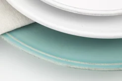Assiettes, Plats Et Bols^Flamant Jille, Assiette, Ceramique, Bleu, 34Cm