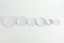 Assiettes, Plats Et Bols^Flamant Jille, Assiette, Ceramique, Blanc, 28Cm
