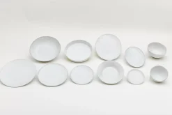 Assiettes, Plats Et Bols^Flamant Jille, Assiette Creuse, Ceramique, Blanc