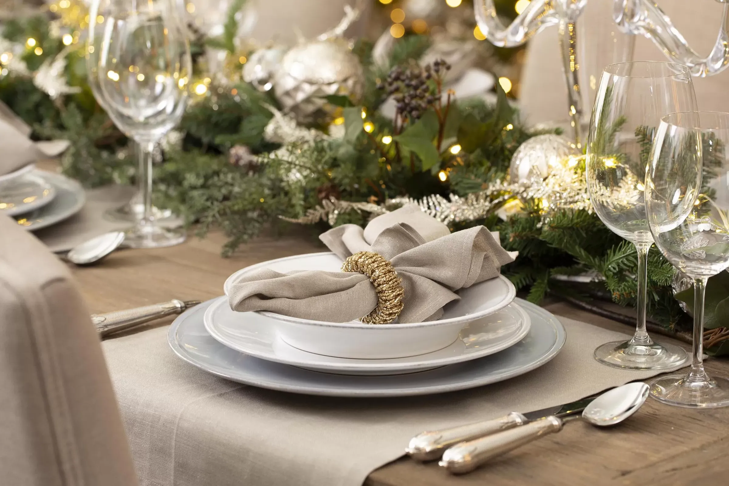 Assiettes, Plats Et Bols^Flamant Jille, Assiette Creuse, Ceramique, Blanc