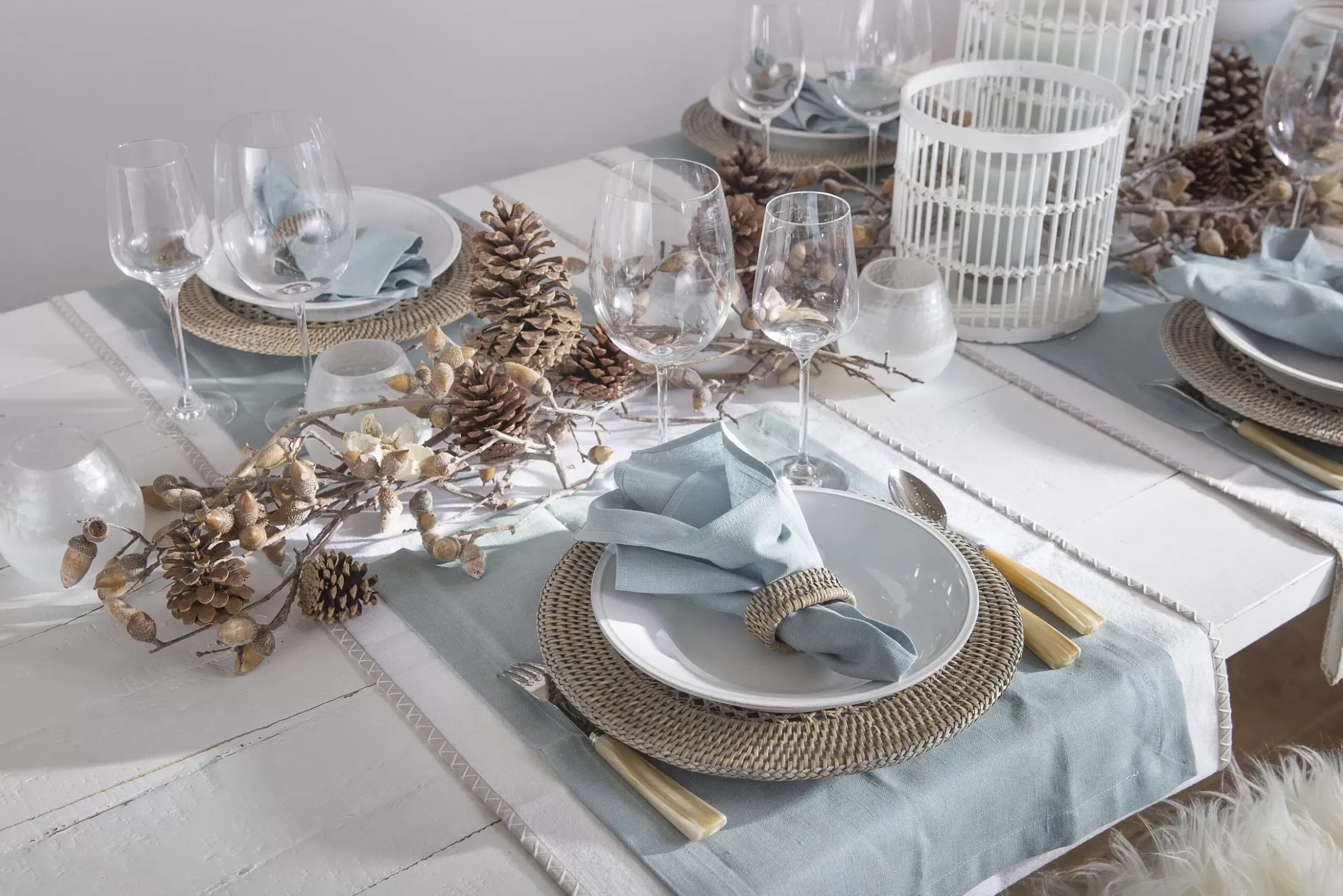 Assiettes, Plats Et Bols^Flamant Jille, Assiette Creuse, Ceramique, Blanc