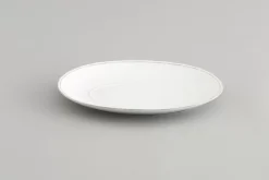 Assiettes, Plats Et Bols^Flamant Jille, Assiette De Service, Ceramique, Blanc, 30Cm