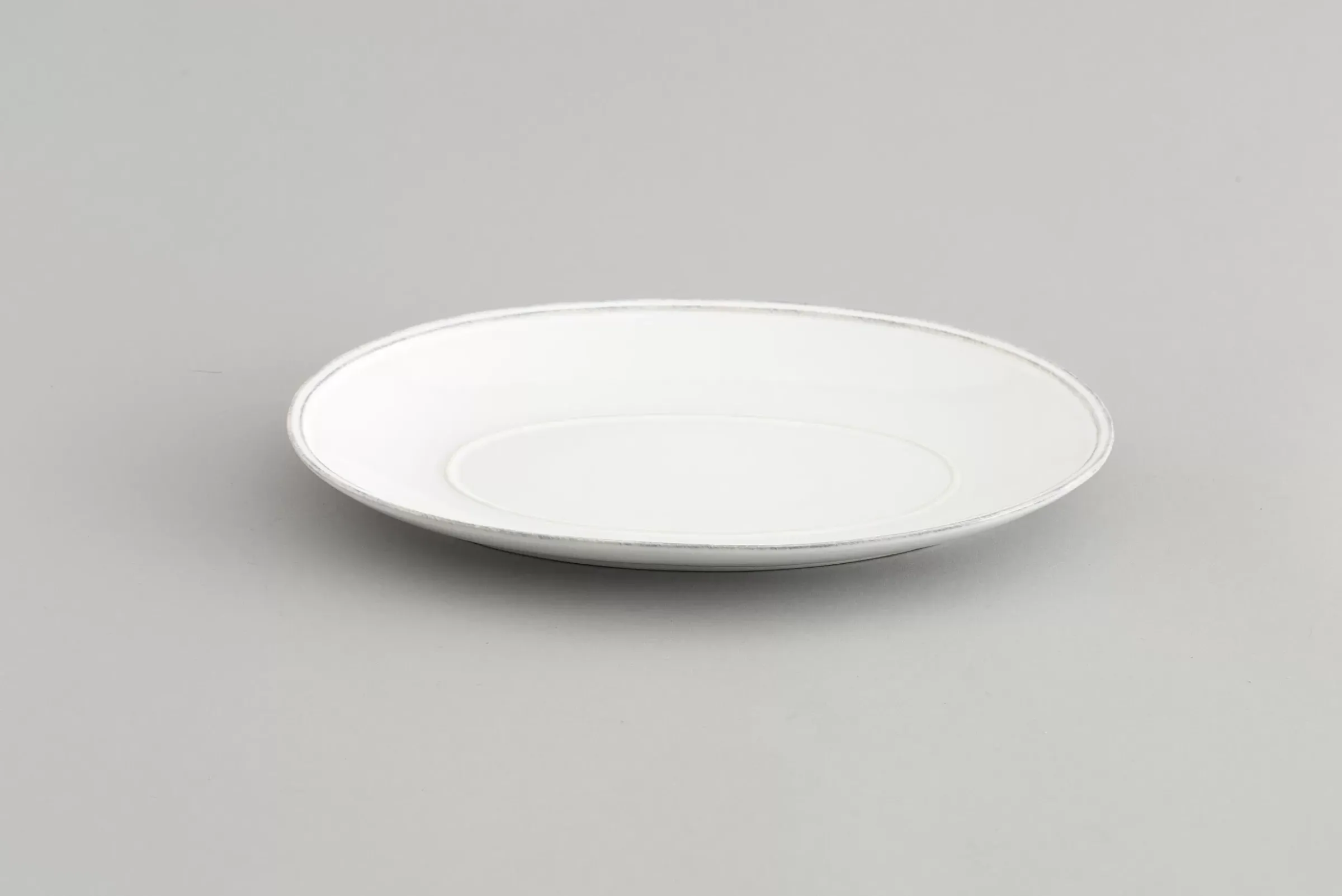 Assiettes, Plats Et Bols^Flamant Jille, Assiette De Service, Ceramique, Blanc, 30Cm