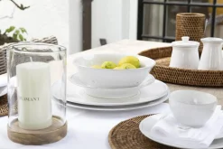 Accessoires^Flamant Jille, Passoire, Ceramique, Blanc