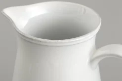 Accessoires^Flamant Jille, Pichet, Ceramique, Blanc, 1,5L