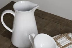 Accessoires^Flamant Jille, Pichet, Ceramique, Blanc, 1,5L