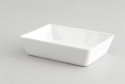 Accessoires^Flamant Jille, Plat A Four, Ceramique, Blanc, 25Cm