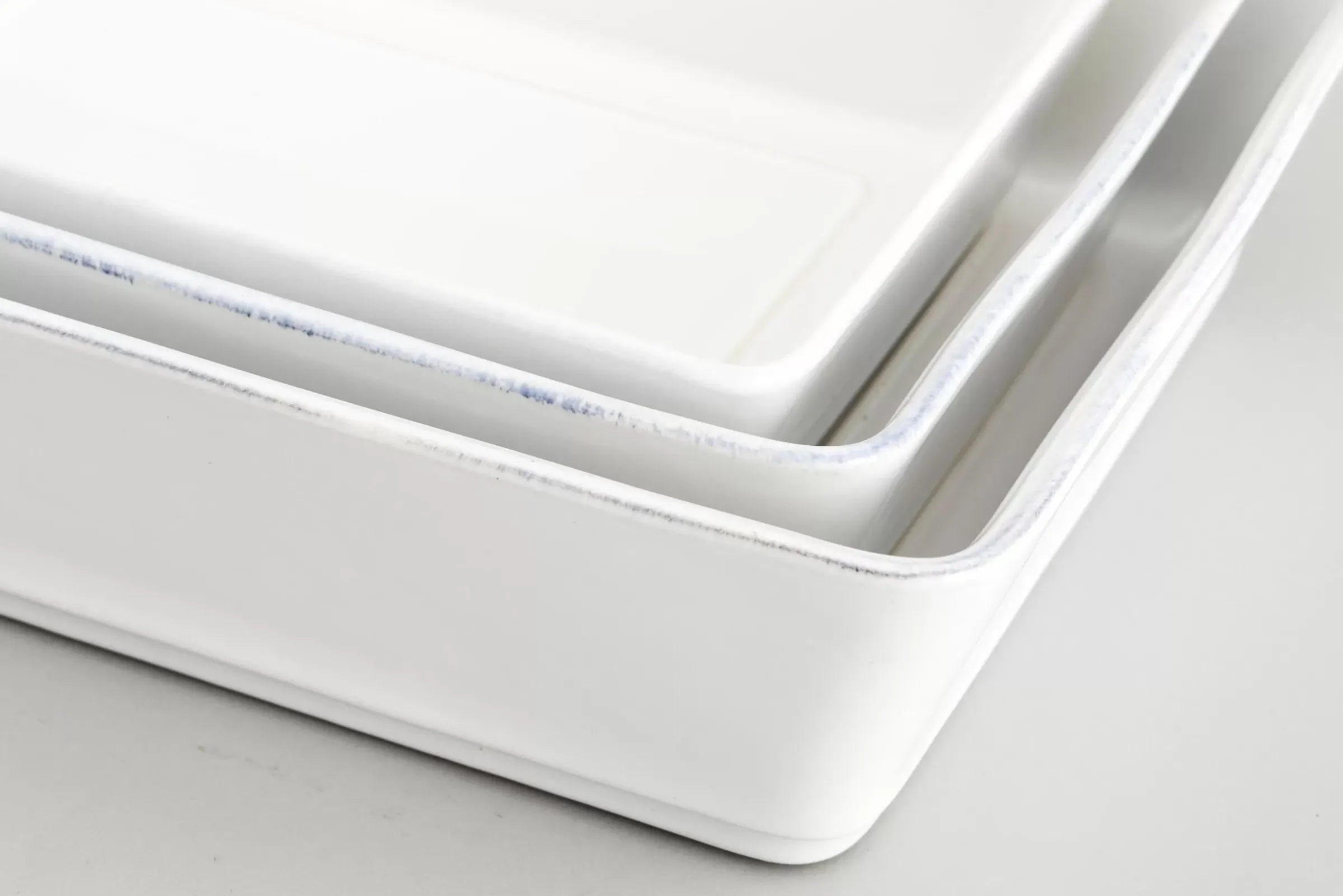 Accessoires^Flamant Jille, Plat A Four, Ceramique, Blanc, 25Cm