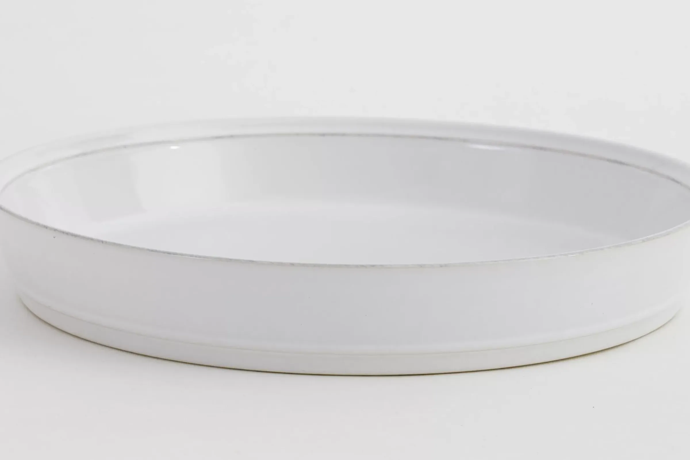 Accessoires^Flamant Jille, Plat A Gateau, Ceramique, Blanc, 30Cm
