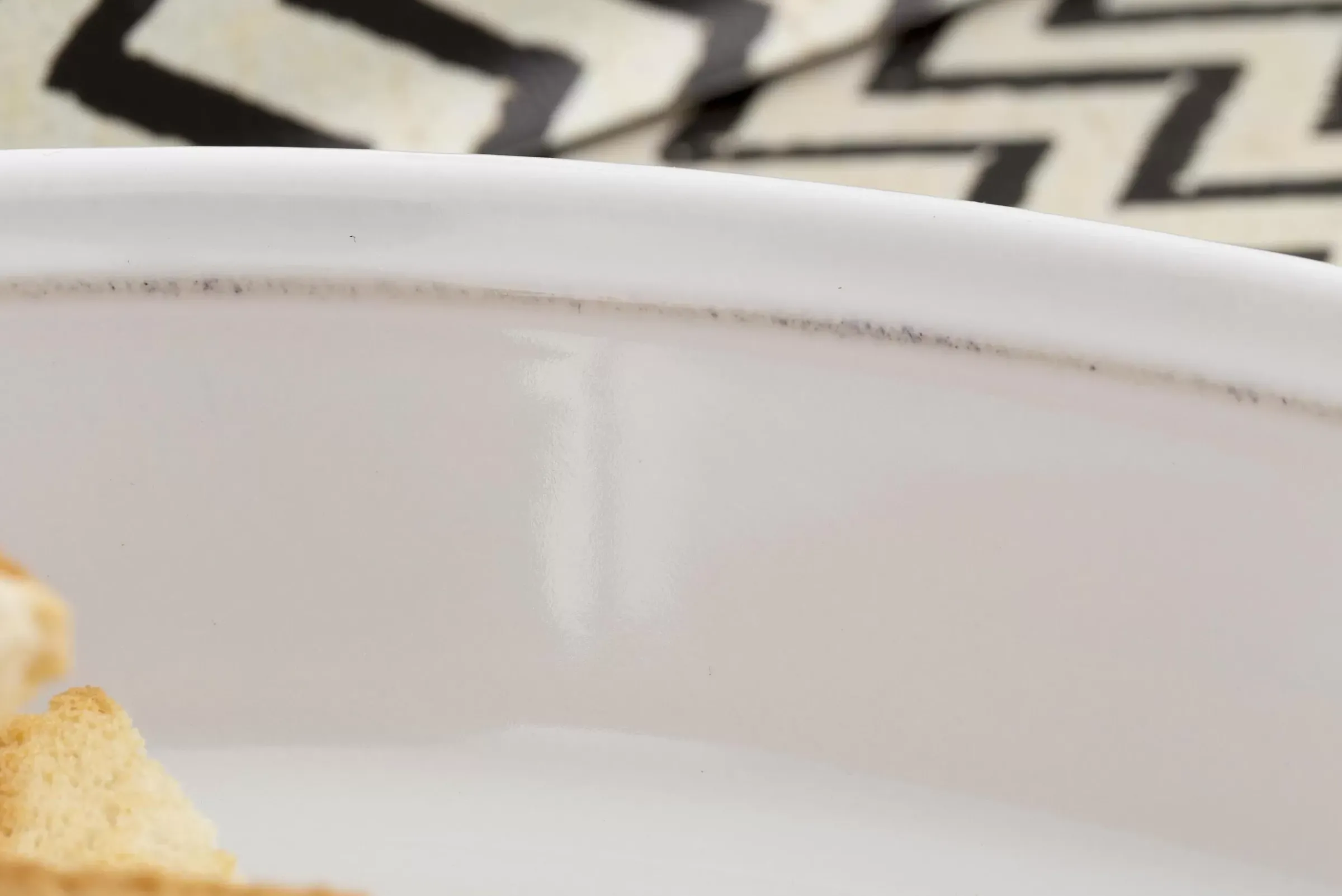 Accessoires^Flamant Jille, Plat A Gateau, Ceramique, Blanc, 30Cm