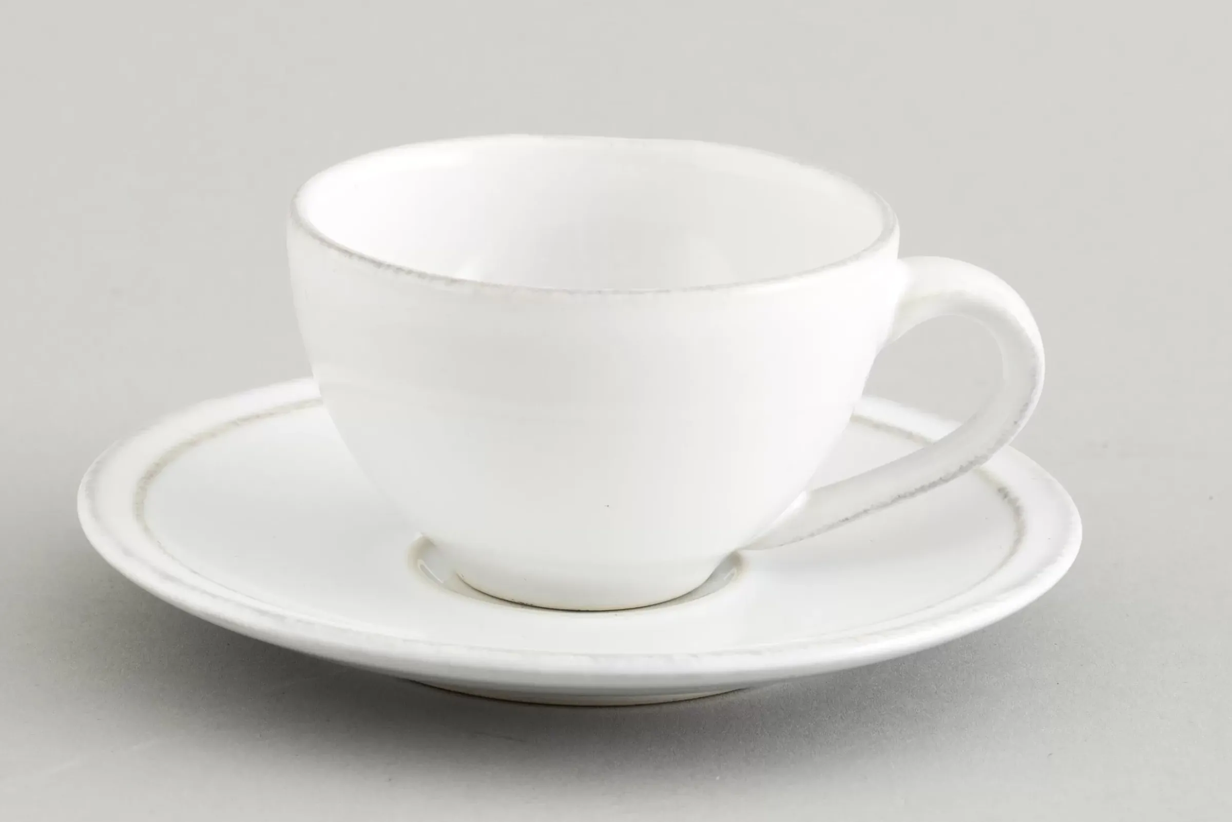 Assiettes, Plats Et Bols^Flamant Jille, Tasse Et Soucoupe, Ceramique, Blanc, S, 50Ml