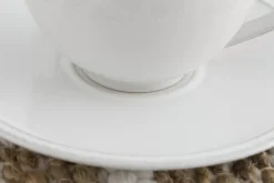 Assiettes, Plats Et Bols^Flamant Jille, Tasse Et Soucoupe, Ceramique, Blanc, L, 200Ml