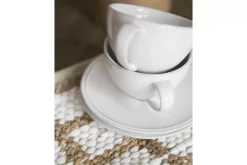 Assiettes, Plats Et Bols^Flamant Jille, Tasse Et Soucoupe, Ceramique, Blanc, L, 200Ml