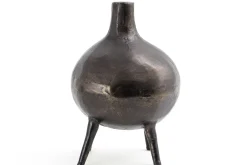 Décoration^Flamant Jiven, Vase, Metal, Noir