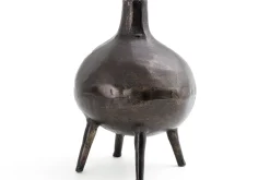 Décoration^Flamant Jiven, Vase, Metal, Noir