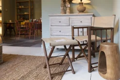 Chaises De Jardin^Flamant Julian, Tabouret Pliant