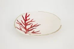 Assiettes, Plats Et Bols^Flamant Kao, Assiette, Corail, 23 Cm