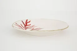 Assiettes, Plats Et Bols^Flamant Kao, Assiette, Corail, 23 Cm