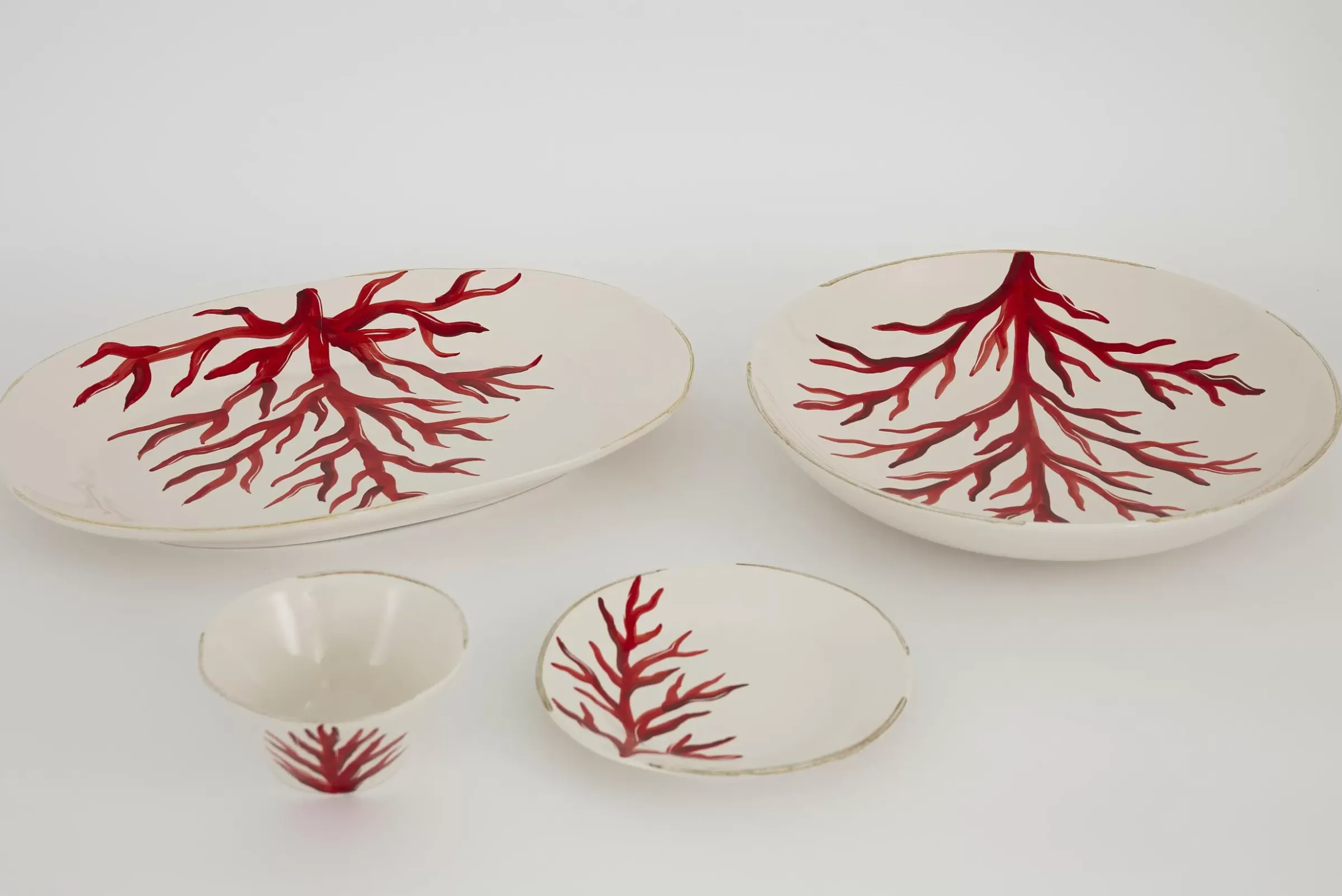 Assiettes, Plats Et Bols^Flamant Kao, Bol De Service, Corail, Rond