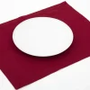 Textiles De Salle A Manger Et De Cuisine^Flamant Katie, Set De Table, Grenat
