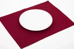 Textiles De Salle A Manger Et De Cuisine^Flamant Katie, Set De Table, Grenat