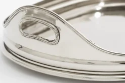 Accessoires^Flamant Katya, Plateau, Ovale, Nickel, L