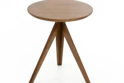 Table A Cafe^Flamant Lacey, Table D'Appoint, Bois, Ronde