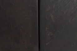 Placards^Flamant Lana, Armoire, Brun Fonce, 2 Portes