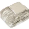 Textiles De Maison^Flamant Larkin, Plaid, Fausse Fourrure
