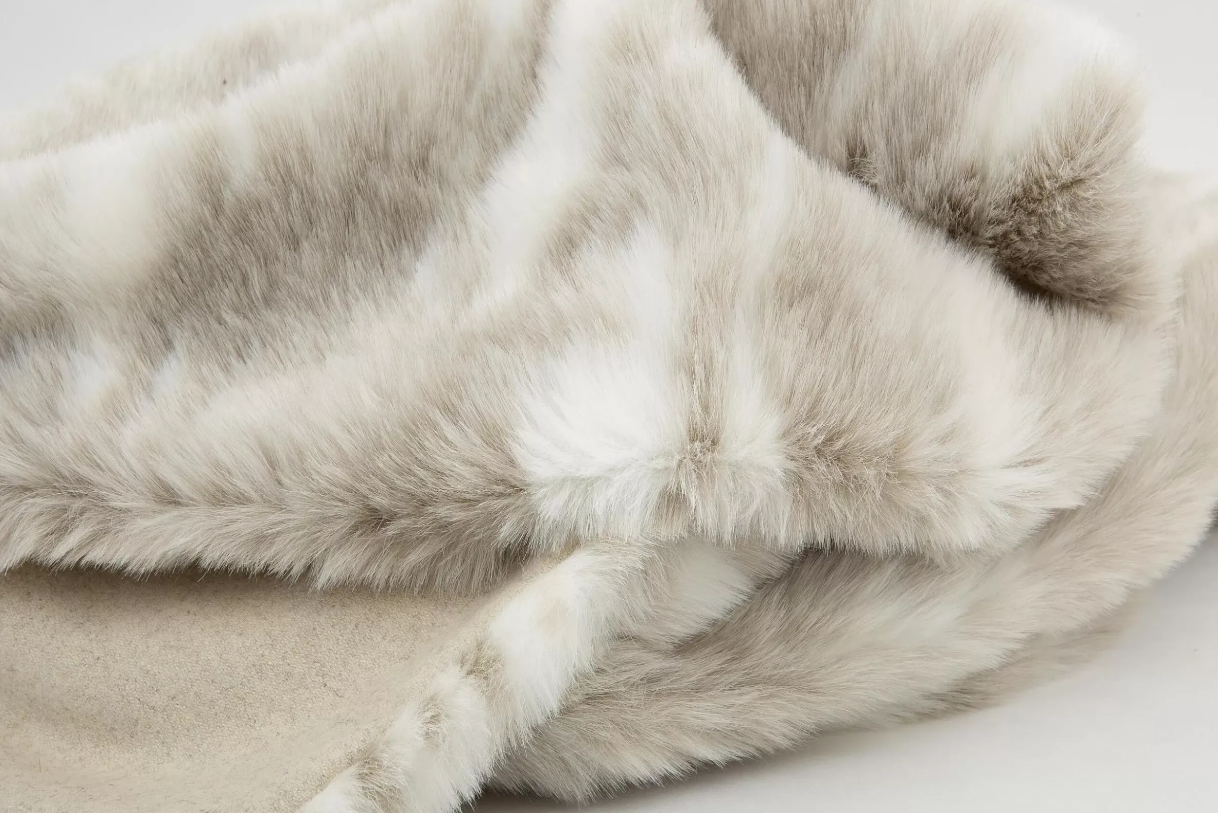 Textiles De Maison^Flamant Larkin, Plaid, Fausse Fourrure