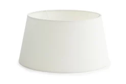 Eclairage^Flamant Lindro, Abat-Jour, Blanc Casse, Cylindre, 35 Cm