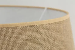 Eclairage^Flamant Lindro, Abat-Jour, Jute, Cylindre, 50 Cm
