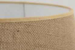 Eclairage^Flamant Lindro, Abat-Jour, Jute, Cylindre, 45 Cm