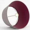 Eclairage^Flamant Lindro, Abat-Jour, Violet, Cylindre, 40 Cm