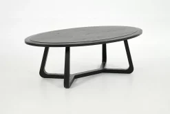 Table A Cafe^Flamant Livy, Table Basse, Ovale, Noir, L