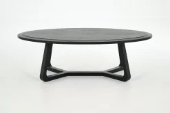 Table A Cafe^Flamant Livy, Table Basse, Ovale, Noir, L